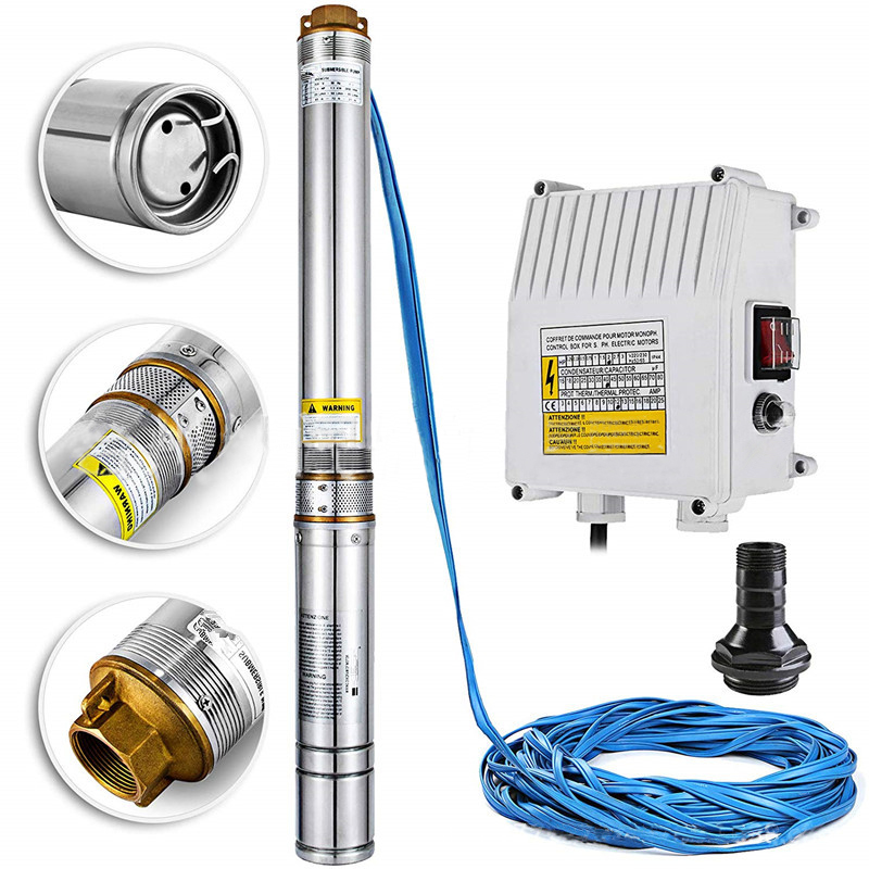 Submersible water pump kit for tube wells and deep wells in Sri Lanka
